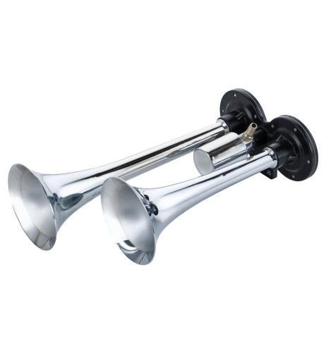 Kit trombe pneumatiche camion furgone 24V 23 30cm 1 suono