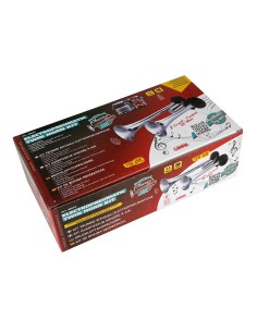 Kit trombe pneumatiche camion furgone 24V 23 30cm 1 suono 2