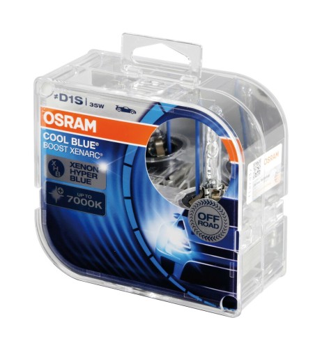 Lampade 2pz di ricambio HID Xenon Osram Xenarc Cool Blue Boost D1S 7000K