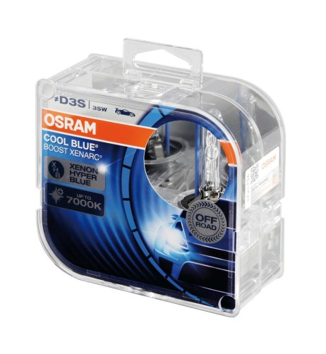 Lampade 2pz di ricambio HID Xenon Osram Xenarc Cool Blue Boost D3S 7000K