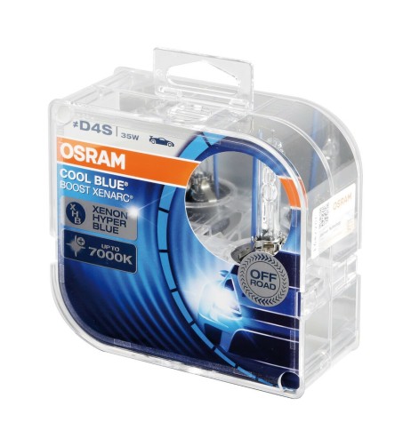 Lampade 2pz di ricambio HID Xenon Osram Xenarc Cool Blue Boost D4S 7000K