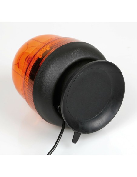 Lampada emergenza con luce rotante a Led 12 24V omologata calamita