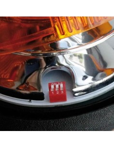 Lampada emergenza con luce rotante a LED 12 24V RL 2 2