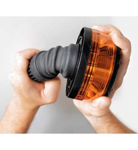 Lampada emergenza con luce rotante a LED 9 32V RL 15