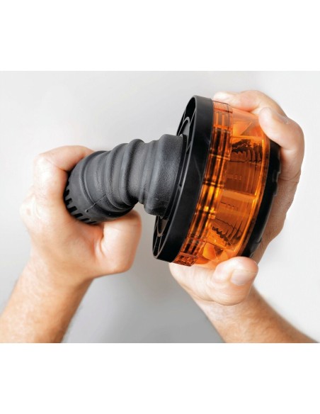 Lampada emergenza con luce rotante a LED 9 32V RL 15