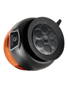 Lampada emergenza con luce rotante a led ricaricabile 9 30V 230V 2