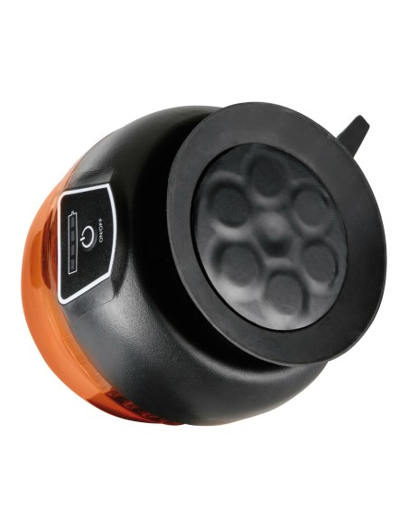 Lampada emergenza con luce rotante a led ricaricabile 9 30V 230V