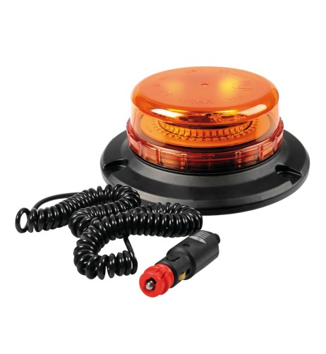 Lampada emergenza RL 7 con luce rotante a LED 12 24V omologata