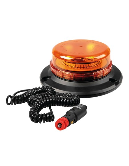 Lampada emergenza RL 7 con luce rotante a LED 12 24V omologata
