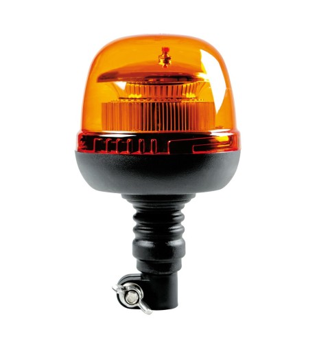 Lampada emergenza RL 9 con luce rotante a LED 12 24V DIN omologata
