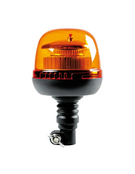 Lampada emergenza RL 9 con luce rotante a LED 12 24V DIN omologata