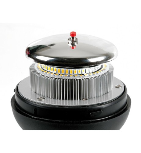 Lampada emergenza RL 9 con luce rotante a LED 12 24V DIN omologata