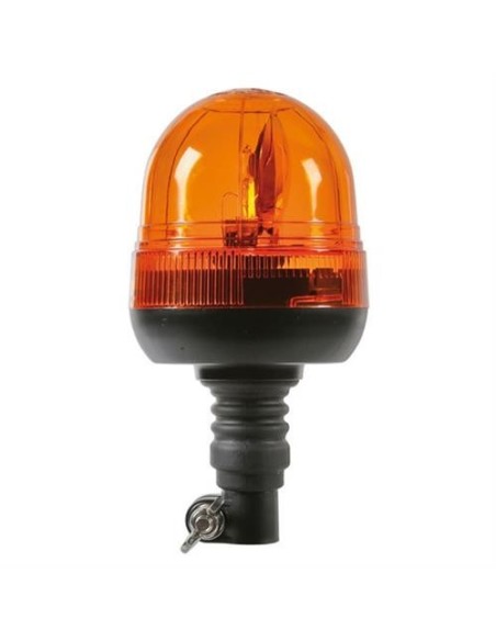 Lampada rotante alogena 12 24V lampeggiante RH 3 con base flessibile