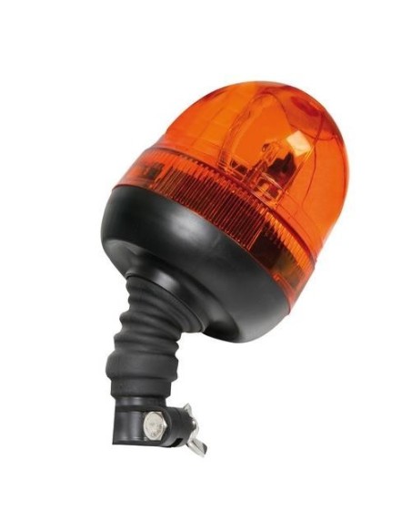 Lampada rotante alogena 12 24V lampeggiante RH 3 con base flessibile