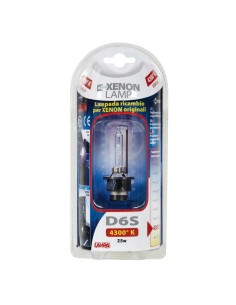 Lampada singola HID Xenon 4300K D6S 25W P32d 1 omologata