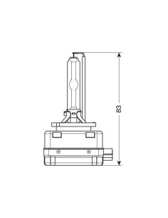 Lampada Xenon D1S 4150K 35W PK32d 2 Osram Xenarc Original 2