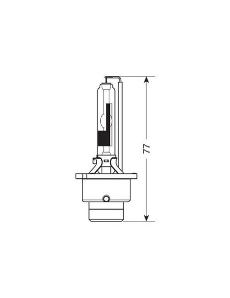 Lampada Xenon D2R 4150K 35W P32d 3 Osram Xenarc Original