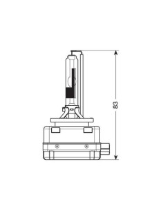 Lampada Xenon D3R 4150K 35W PK32d 6 Osram Xenarc Original 2