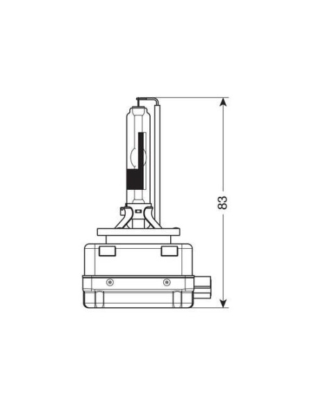 Lampada Xenon D3R 4150K 35W PK32d 6 Osram Xenarc Original