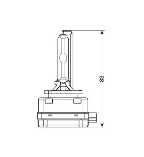 Lampada Xenon D3S 4150K 35W PK32d 5 Osram Xenarc Original