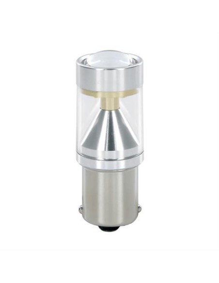 Lampadina auto BA15s P21W 6 mega Led CREE 10 30V Bianco