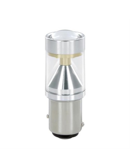 Lampadina auto BA15s P21W 6 mega Led CREE 10 30V Rosso