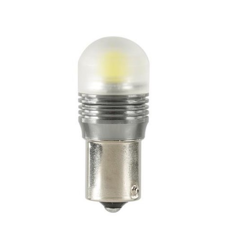 Lampadina auto P21W BA15s mega led 3D 12V doppia polarita 