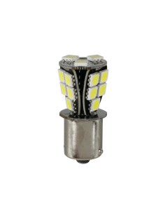 Lampadina Led 24 32V BA15s P21W 18 LED 320lm bianco