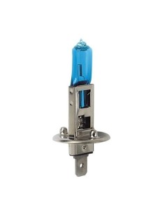 Lampadine alogene Blu Xe H1 55W P14 5s 12V 4150K moto scooter