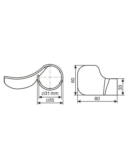 Leva riposa polso per accelleratore moto