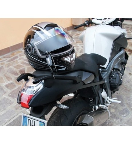 Lucchetto antifurto con cavo di sicurezza 150cm moto scooter casco
