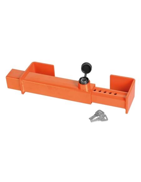 Lucchetto blocca porte posteriori in acciaio temperato