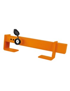 Lucchetto blocca porte posteriori in acciaio temperato 2