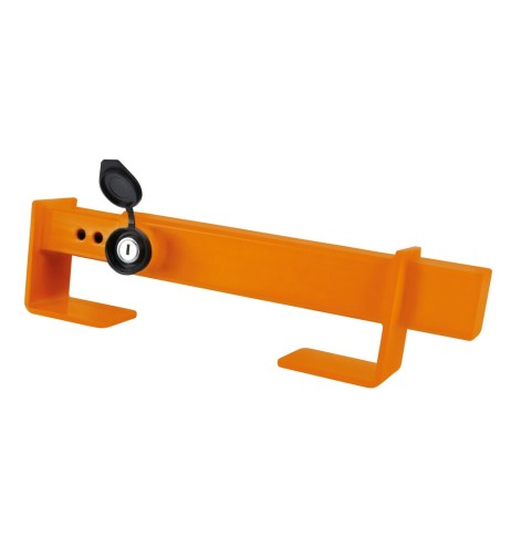 Lucchetto blocca porte posteriori in acciaio temperato