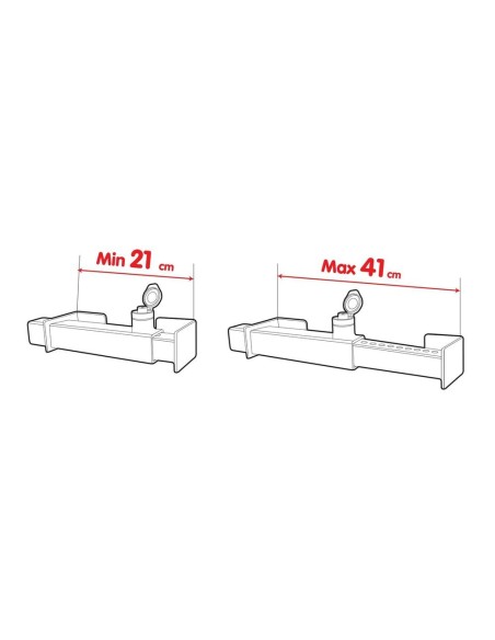 Lucchetto blocca porte posteriori in acciaio temperato