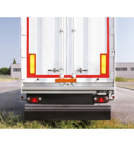 Lucchetto blocca porte posteriori in acciaio temperato