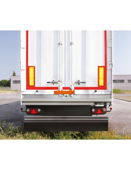 Lucchetto blocca porte posteriori in acciaio temperato