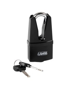 Lucchetto rinforzato bloccadisco moto con piastre antitrapano