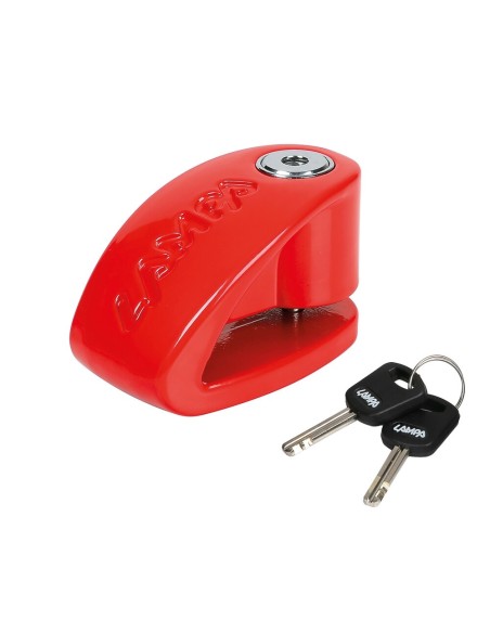 Lucchetto Stone bloccadisco perno 5 5mm Rosso