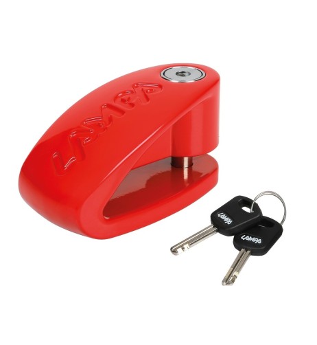 Lucchetto Stone XL bloccadisco perno 10mm Rosso