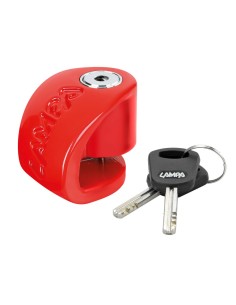 Lucchetto Stone XS bloccadisco perno 5 5mm Rosso
