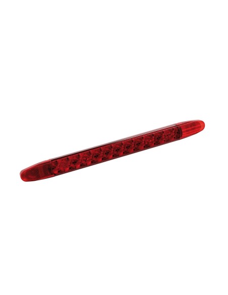Luce a 12 led perimetrale ingombro camion 24V rosso impermeabile IP67