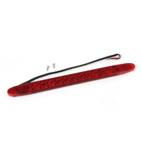 Luce a 12 led perimetrale ingombro camion 24V rosso impermeabile IP67