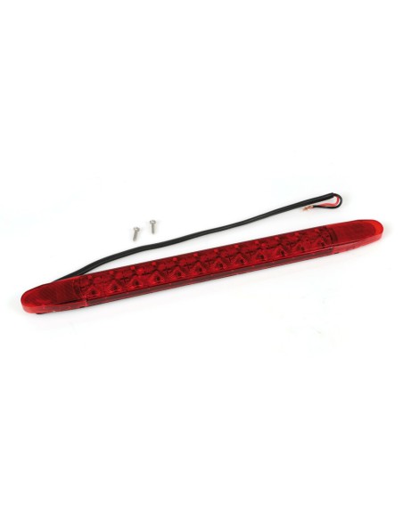 Luce a 12 led perimetrale ingombro camion 24V rosso impermeabile IP67