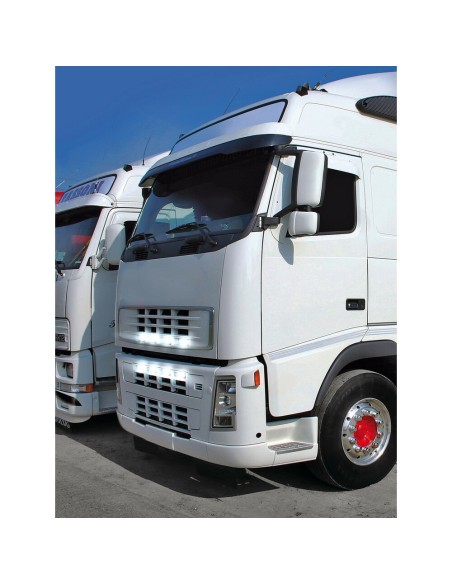 Luce a 2 led ingombro camion camper 24V bianco 