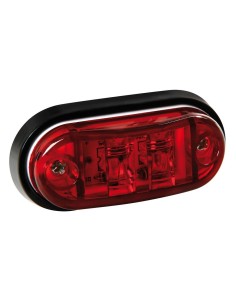 Luce a 2 led perimetrale ingombro camion 24V colore Rosso