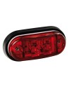 Luce a 2 led perimetrale ingombro camion 24V colore Rosso