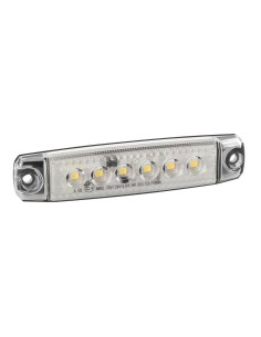 Luce a Led ingombro 12 24V impermeabile ultrasottile Bianco 96x20mm