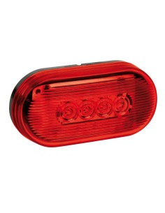 Luce a led ingombro camion camper 24V 10 led 103x52mm