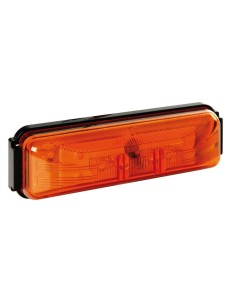 Luce a led ingombro camion camper 24V ambra 103x34mm